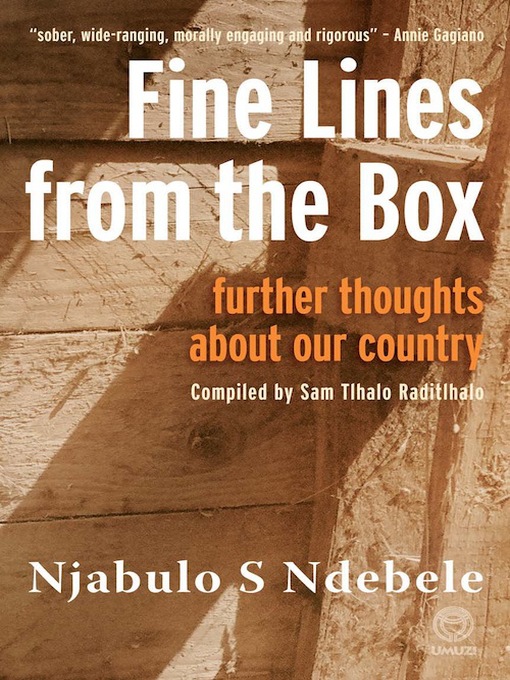Title details for Fine Lines from the Box by Njabulo Ndebele - Available